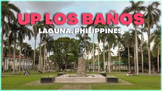 UP LOS BAÑOS Weekend Sunset Biking Tour Laguna Philippines 4K 🇵🇭 [upl. by Collete]