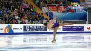 Rostelecom Cup 2012 111 LADIES FS  Caroline ZHANG  10112012 [upl. by Odeen33]