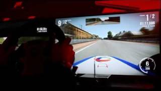 Gameplay Forza Motorsport 4  Peugeot 908 sur Le Mans [upl. by Goeger402]