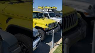 All of the Jeep Wrangler colors for the 2024 Model year jeep wrangler colors fyp cartok [upl. by Retrak160]