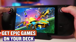 Putting Epic Games on Your Steam Deck [upl. by Arat]