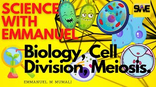 MEIOSIS CELL DIVISION  GCSE IGCSE amp KCSE BIOLOGY  AQA EDEXCEL CIE OCR WJEC ScienceWithEmmanuel [upl. by Geno]