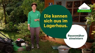 Expertentipp Rasenmäher einwintern [upl. by Homerus]