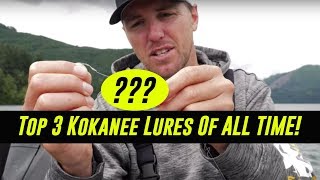 TOP 3 Kokanee Lures Of ALL TIME  Kokanee Fishing Tips amp Tricks [upl. by Pattani]