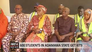 600 STUDENTS IN ADAMAWA STATE GET KITS [upl. by Eiznek]