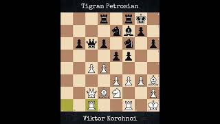 Viktor Korchnoi vs Tigran Petrosian  Candidates Quarterfinal 1977 [upl. by Leanne]