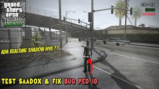 CARA FIX Ped ID  PASANG SAADOX Graphic Gta Sa Android Mod🤔 [upl. by Nonnahc571]