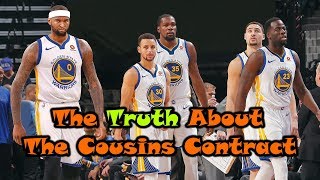 The Truth About The DeMarcus Cousins Contract [upl. by Elleirbag]