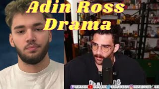 Hasanabi reacts to Adin Ross QTCinderella Streamer Awards Drama [upl. by Nospmas803]