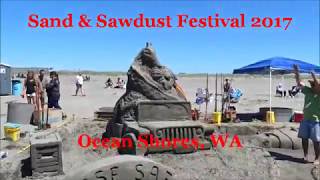 Sand amp Sawdust Festival 2017 Ocean Shores WA [upl. by Lauren]