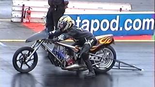 Classic Bike Sprint Santa Pod 2004 part 2 of 4 [upl. by Yarvis885]