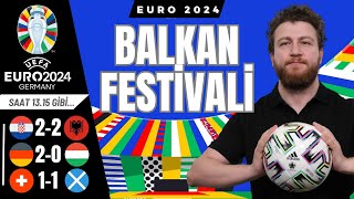 Balkan Festivali Hırvatistan 22 Arnavutluk Almanya 20 Macaristan İsviçre 11 İskoçya  BME 5 [upl. by Llatsyrk]