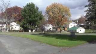 OAK HILL WEST VIRGINIA Street alongside State Road Garage to High Lawn Memorial Park [upl. by Renick]