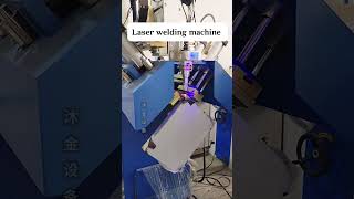 Laser welding machinecorner weldingstainless steel box welding90 degree welding [upl. by Acie35]