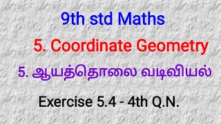 9th std Maths  Exercise 544 [upl. by Iggep]