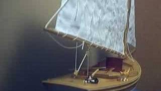 wood model boat build amp tour [upl. by Telfore]