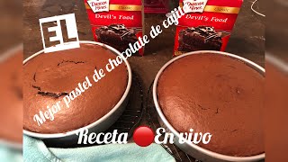 El mejor pastel de chocolate de cajita Modificado🔴Live [upl. by Alcina]