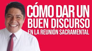 👨‍🏫 VEN SÍGUEME 2020 ESCUELA DOMINICAL Dar un buen DISCURSO en la Reunión Sacramental 🎤 [upl. by Joliet873]