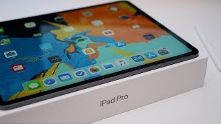 2018 iPad Pro  Unboxing Setup and First Look [upl. by Jayne959]