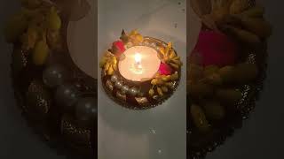 DIY Tealight candle holder ✨❤️diwalispecial diy craftideas art crafterpooja5 [upl. by Tawnya]