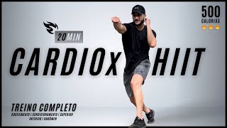 Treino EM CASA de 20 minutos completo para queima de gordura e ganho muscular  sem equipamentos [upl. by Inahteb417]