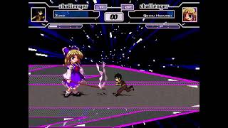 MUGEN  Zuko me vs Reimu Hakurei [upl. by Ah]