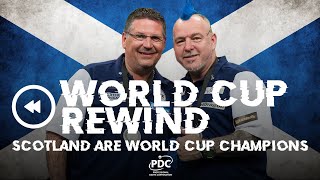 A FIRST FOR SCOTLAND 2019 World Cup of Darts Final [upl. by Llenod]