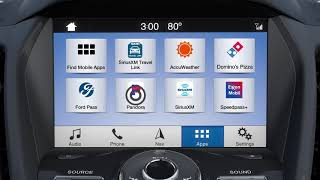 How To Use Ford SYNC 3 AppLink [upl. by Noswal]