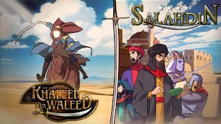 2 of Islams Greatest Heroes Khalid Bin Waleed رضي الله عنه and Salahudin Ayubi [upl. by Naynek]