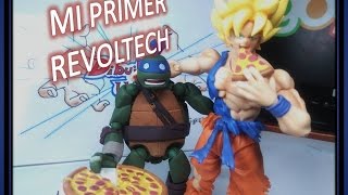 MI PRIMER REVOLTECH Leonardo de las TMNT Unboxing and Review [upl. by Drwde]