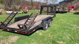 Gooseneck Lowboy trailer rebuild [upl. by Richer]