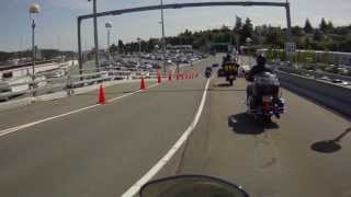 Departing the ferry in Nanaimo Vancouver island BC [upl. by Aihtniroc]