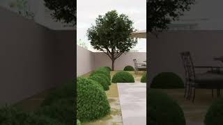 3d landscape design trending homedesign ytshorts architectdesigne interiordesign landscape [upl. by Atneuqal]