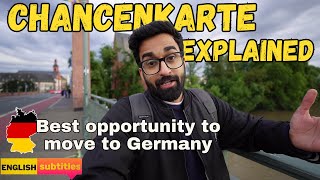 CHANCENKARTE in Germany – The Opportunity Card Explained [upl. by Einnov]