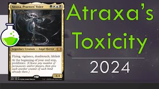 Atraxas Toxicity 2024  Infect Dech Tech  Magic The Gathering Commander [upl. by Enylcaj]