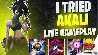 I Tried Akali After 15 Years  Wild Rift HellsDevil Plus Gameplay [upl. by Berty]