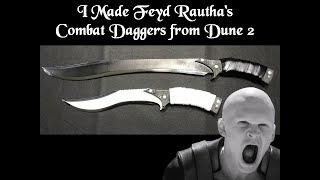 Dune 2  I Made Feyd Rauthas Combat Daggers [upl. by Aliek120]