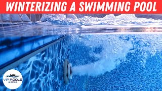 How to Close and Winterize an Inground Pool  Swimming Pool Winterizing Pool Closing Tips [upl. by Legim576]