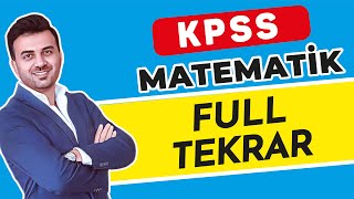 KPSS MATEMATİK FULL TEKRAR  ŞENOL HOCA [upl. by Syman]