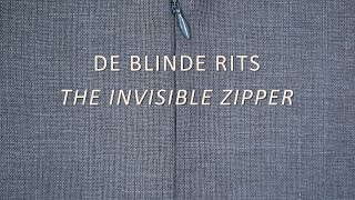 Het naaien van een blinde rits  Sewing an invisible zipper  blind zipper [upl. by Ohl]