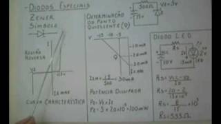 Sistema Analógico Linear  Diodo Zener  Prof José Tófolo [upl. by Shih]