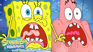 45 Minutes of Pure Fear 😱  SpongeBob [upl. by Ttirb]