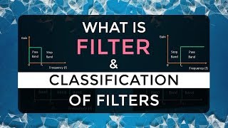 What is Filter amp Classification of Filters  Four Types of Filters  Electronic Devices amp Circuits [upl. by Billmyre]