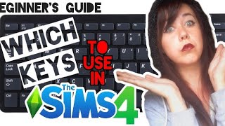 Which Keyboard Keys to use while Building in The Sims 4  Beginners Basics Guide [upl. by Nnayhs93]