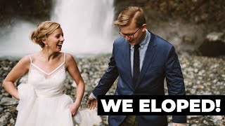 OUR ELOPEMENT STORY  Why we chose to run away [upl. by Gilboa750]