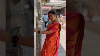 traditional dress with deep quotpaquot neck tailoring saree blouse traditionalfashion tailoring [upl. by Jessamyn]