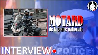 Interview dun motard de la Police Nationale [upl. by Emoraj744]