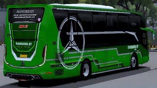 SPESIAL SLEEPER🔥‼️MOD BUSSID JETBUS 5 SHD DREAM COACH PANDAWA 87 GANTENG PARAH🔥🤩  bus simulator id [upl. by Laaspere256]