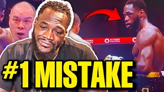 Deontay Wilder BIGGEST MISTAKES in KO LOSS [upl. by Elinnet]