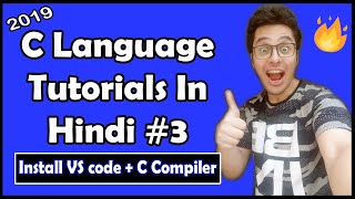 Install amp Configure VS Code With C Compiler C Tutorial In Hindi 3 [upl. by Lananna]